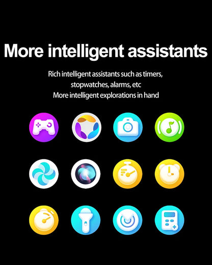 New Trend Smart Watch 1.76 inch AMOLED 3D Dynamic Dial IP67 Waterproof Bluetooth Call NFC Voice Assistant Men Sports Smartwatch