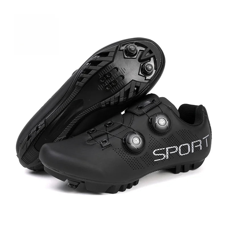 Ténis de ciclismo, sapatos de MTB respiráveis, sapatos de ciclismo de montanha para homem e mulher, sapatos para trilhos, sapatos desportivos para ciclismo de estrada, sapatos de ciclismo com pedais SPD