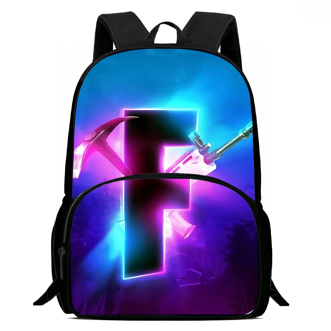 Popular Game FortniteS Kids Backpacks Boys Girls Student Birthday Gift Child School Bags Large Capacity Camping Durable Rucksack