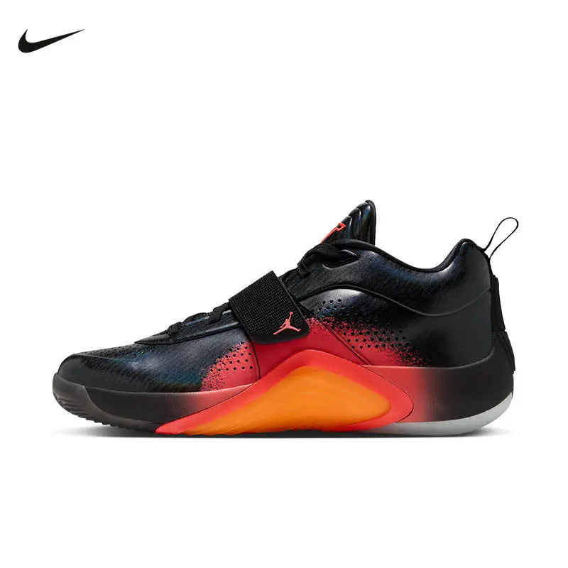 Jordan TATUM 5 PF, chaussures de basketball pour hommes, modèle IO1745-002, avec sangle réglable, empeigne respirante, semelle absorbant les chocs, baskets de terrain, retours gratuits.