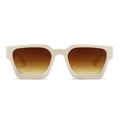 JNPCXI Fashion Square Women Luxury Sunglasses Retro Gradient Blue Designer Men Trending Sun Glasses Shades UV400