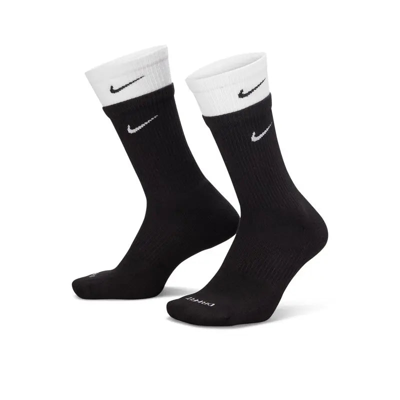 Chaussettes Nike : chaussettes pour homme, chaussettes pour femme, chaussettes décontractées, chaussettes tendance, mi-mollet, basket-ball, course à pied, fitness, Dd2795-011