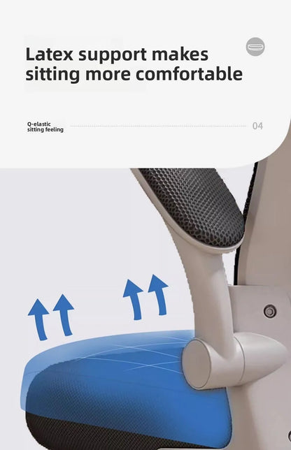 Ergonomická herní židle na kolej i do kanceláře pro dlouhé hodiny pohodlí, počítačová židle k psacímu stolu, komfortní herní křeslo