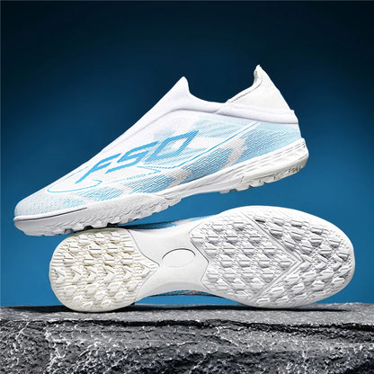 New Men's Soccer Shoes Grass Adult Non-Slip Football Boots Ultralight Sport Indoor Cleats FG Turf Futsal Comfortable