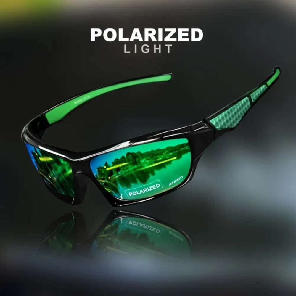 Fashion Sports Sunglasses Polarized UV Protection Personalized Glasses Round Frame Cool Men's And Women's UV400 Fishing Eyewear