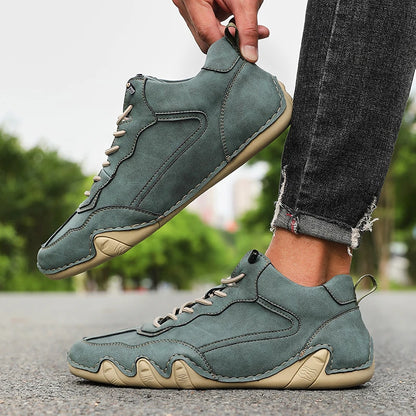 Scarpe casual da uomo, comode, in pelle di alta qualità, alla moda, casual, mocassini, scarpe sportive da passeggio, scarpe firmate Facon