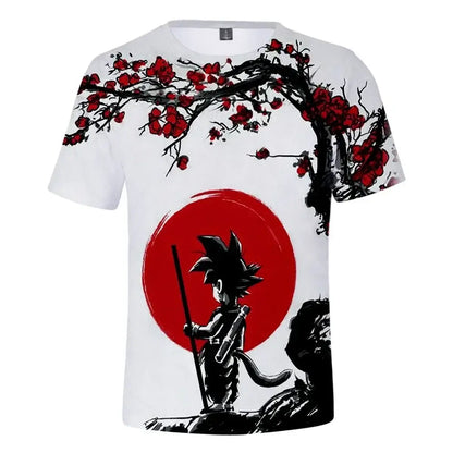 2024 New Fashion Dragon Ball 3D T-shirt Summer Short Sleeve O-Neck Goku Vegeta Men's Casual Shirt Boys' Produit gaming premium Fraquane
