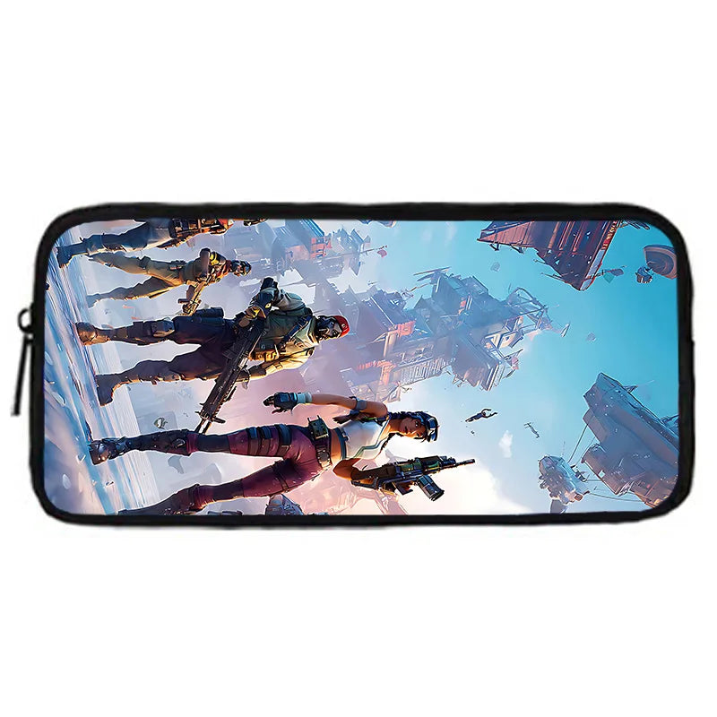 Hot Game Child School Backpack with Lunch Bags ,Design-F-FortniteS Pencil Bags ,School Bags for Boys Girls Best Gift