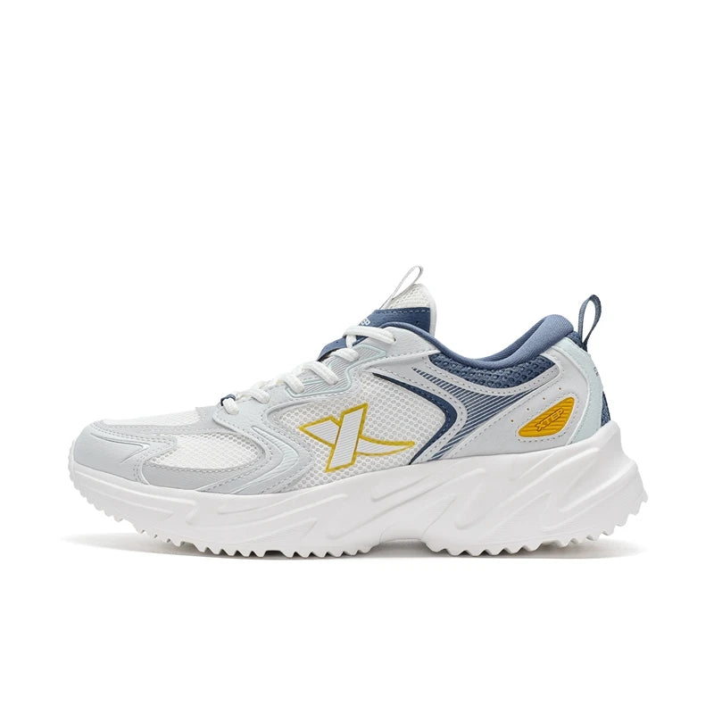 Xtep Casual Shoes For Men Summer Durability Men's Sports Shoes Wear-Resistant Lace Up Non-Slip Outdoor Shoes 876219320026