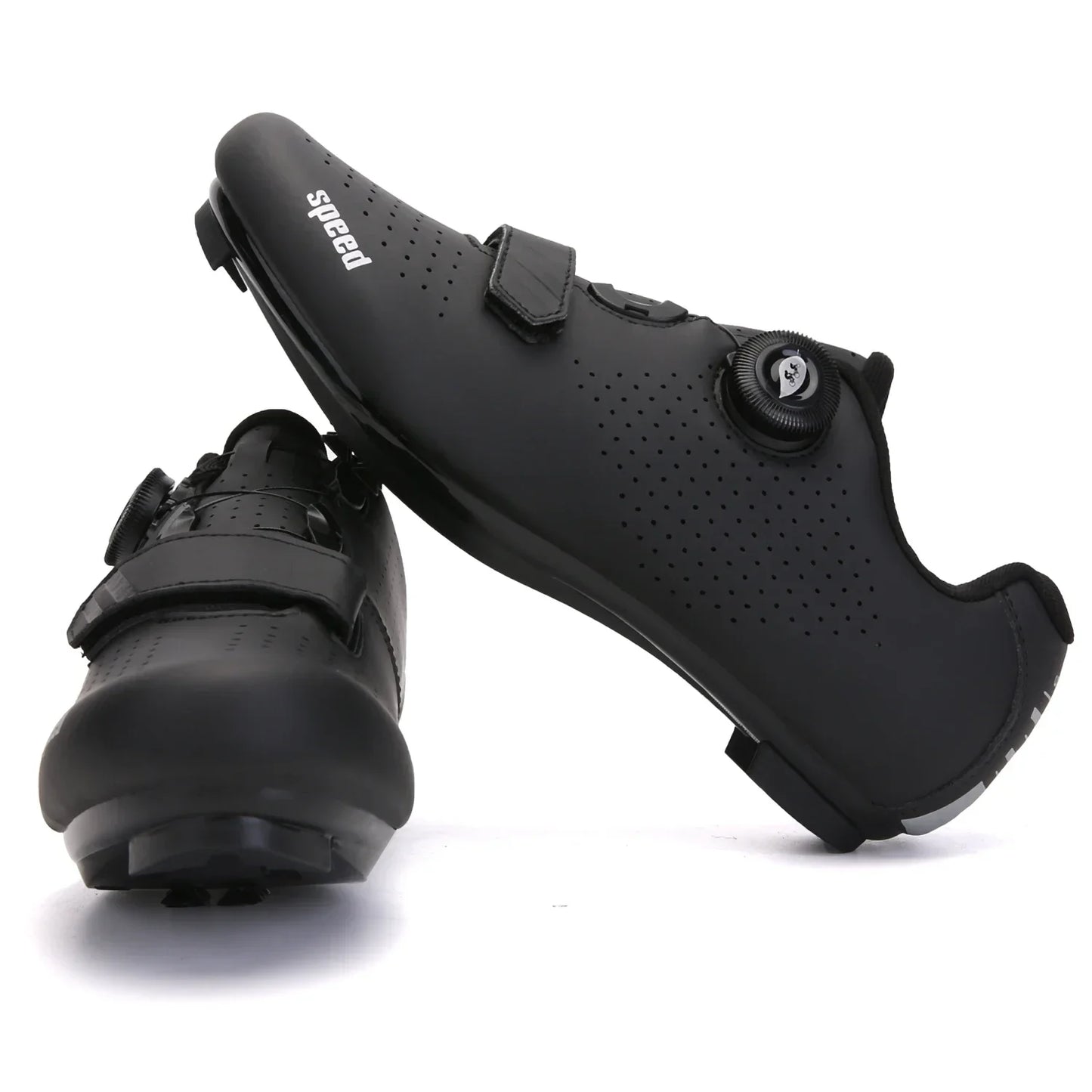 Professional New Sneakers Men Ultralight Double Buckles Cycling Shoes MTB Luminous Road Bike Shoes
