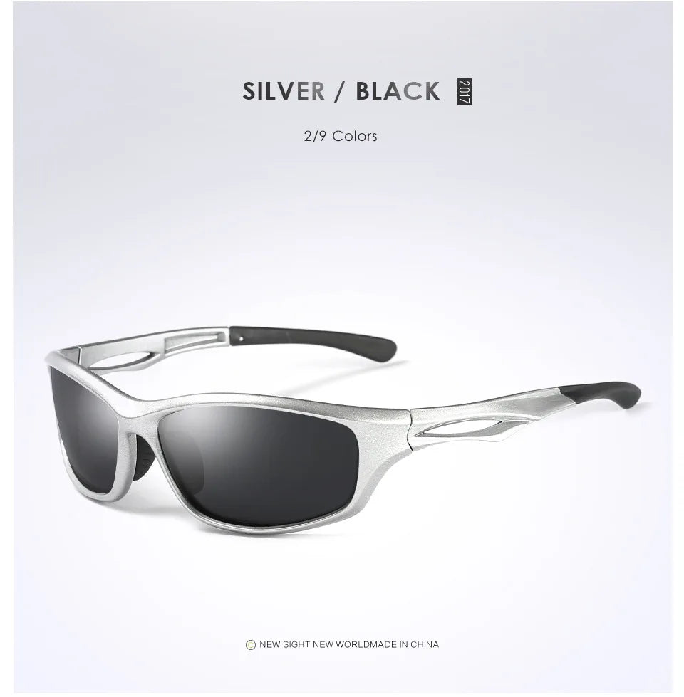VCKA Polarized Myopia Sunglasses TR90 Men Women Classic Sport Driving Glasses Male Colorful Lenses Customized Prescription UV400