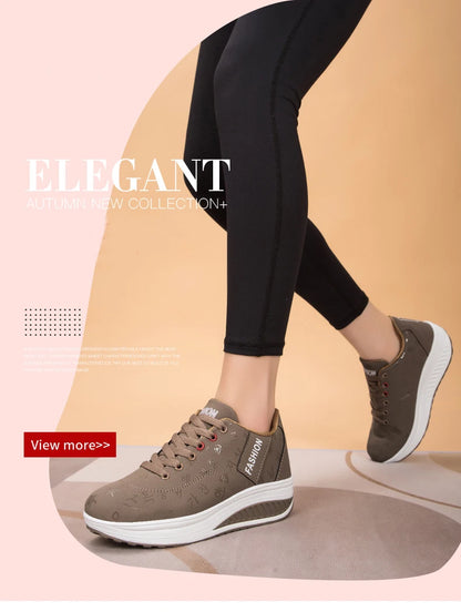 Damen-Sneaker, modische vulkanisierte Damenschuhe, flache Damenschuhe zum Wandern, Plateauschuhe, Übergrößen, Zapatillas Mujer