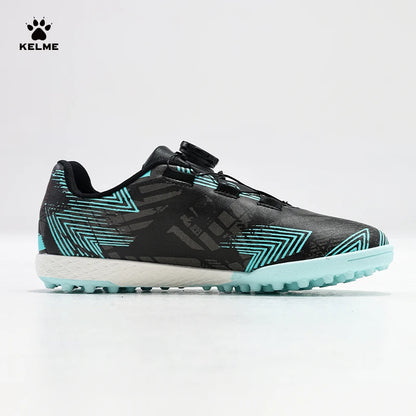 KELcloser-Chaussures de football TF pour enfants, entraînement sportif professionnel, bottes de football à bouton rotatif, enge Él, coordonnantes, 9332ZX3Anther