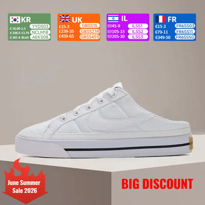 Nike Court Legacy tenisice klasične udobnosti, s amortizacijom, otporne na klizanje, izdržljive za svakodnevno nošenje DB3970-100