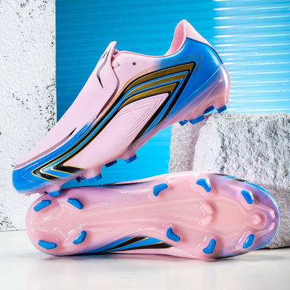 Chaussures de football pour hommes, crampons antidérapants, idéales pour l'entraînement sur gazon et les matchs quotidiens, parfaites pour l'exercice et le football, Chuteira Campo