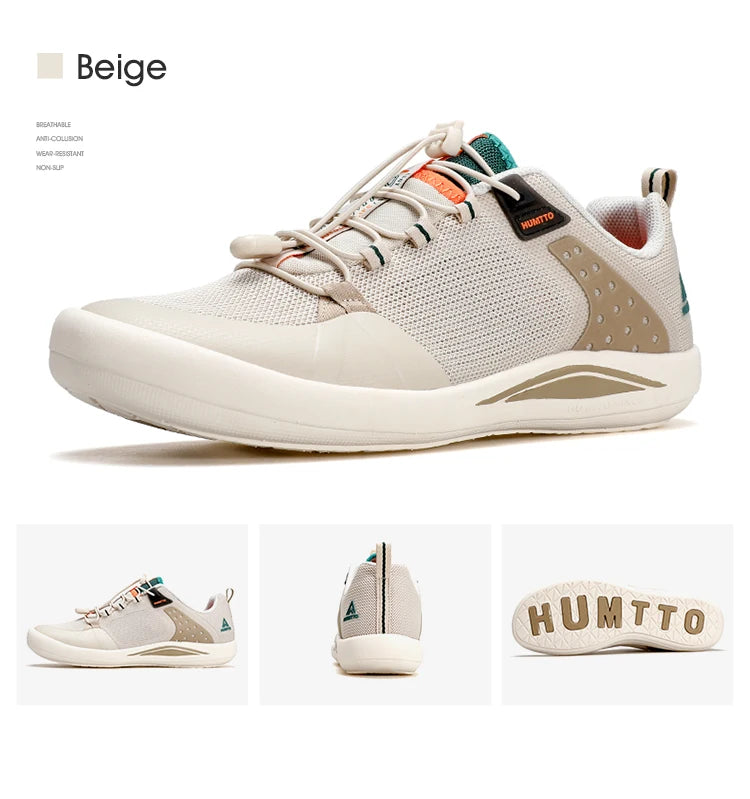 HUMTTO Breathable Walking Shoes for Men Luxury Casual Men's Sneakers Designer Sports Jogging Running Trainers Summer Man Sneaker