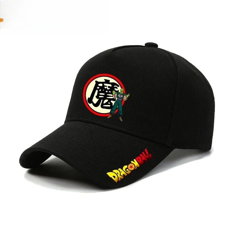 New Dragon Ball Master Roshi Son Goku Hat Creative High-Value Anime Cartoon Letter Print Unisex Casual Versatile Baseball Cap
