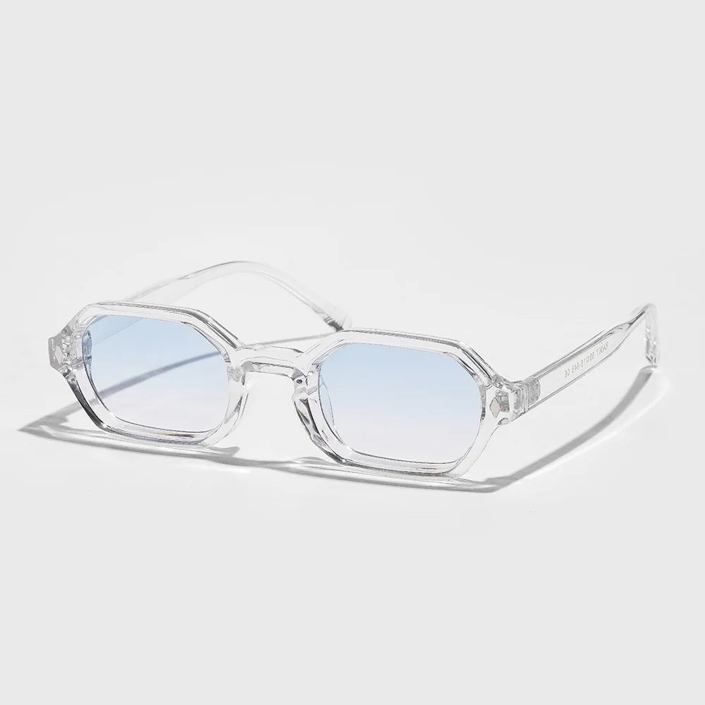 Men's Small Square Sunglasses Luxury Brand Designer Popular Sunshade UV Sun Glasses Ladies Stylish Eyewear Shades UV400