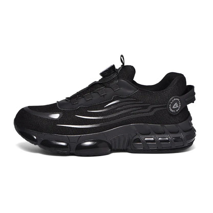 Chaussures de sécurité indestructibles à bout en acier, antidérapantes, résistantes à l'abrasion, chaussures de travail pour hommes, baskets robustes et confortables, neuves