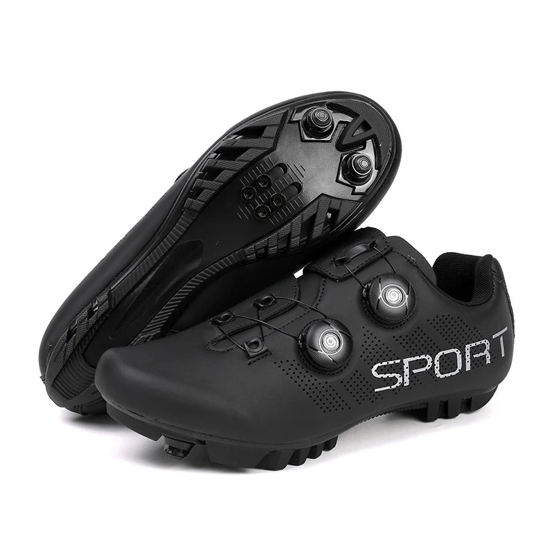 Ténis de ciclismo, sapatos de MTB respiráveis, sapatos de ciclismo de montanha para homem e mulher, sapatos para trilhos, sapatos desportivos para ciclismo de estrada, sapatos de ciclismo com pedais SPD
