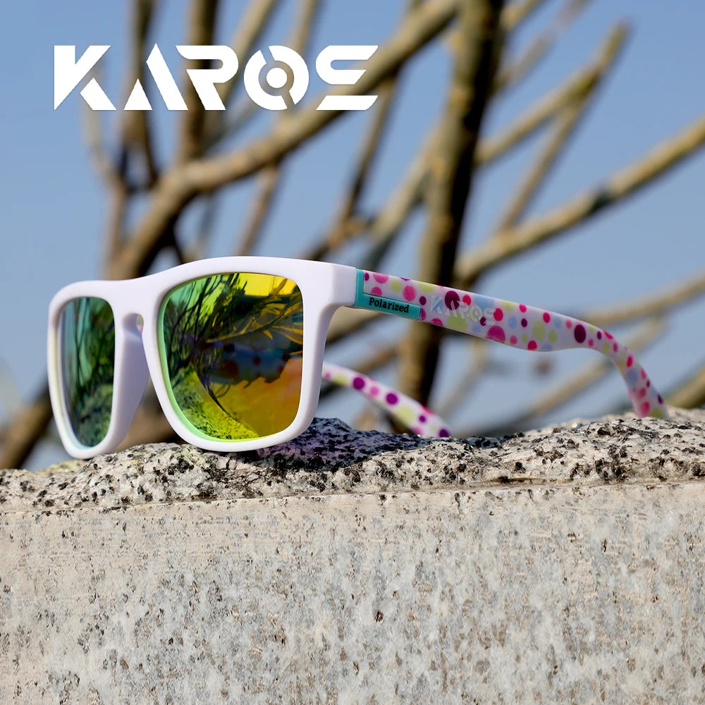 KAROS Polarized Sunglasses Unisex Car Driver Anti-Glare Goggles Outdoor for travel fishing beach UV400 eyeglasses