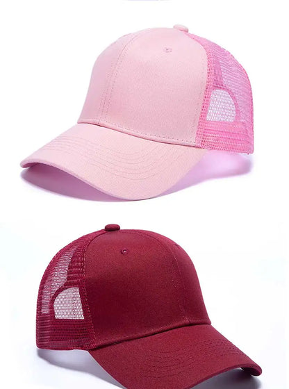 Wholesale Hat Baseball Caps Men's  Casual Caps Women's Mesh Hats Unisex Hats Custom Logo Hat Embroidered Hats