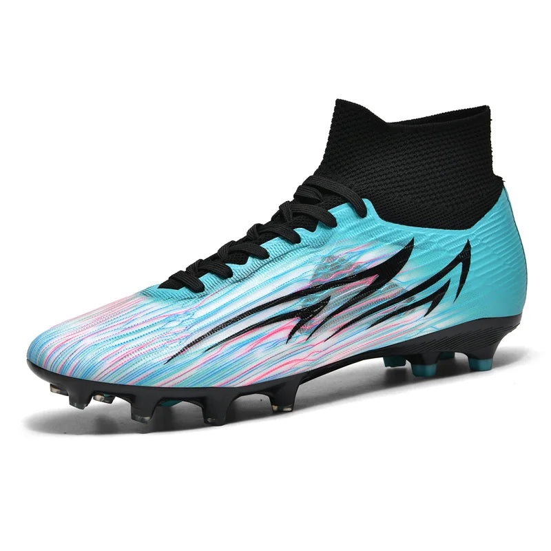 Nouvelles chaussures de football pour hommes, chaussures d'entraînement professionnelles, baskets de match, chaussures de football ultralégères, chaussures de sport pour l'extérieur, antidérapantes, unisexes