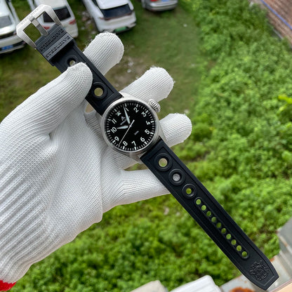 STEELFLIER Official SF743 Pilot VH31 Quartz Movement Big Onion Crown 200M Waterproof Sapphire Crystal Luxury Dive Luminous Watch