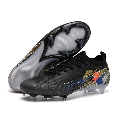 Chaussures de football pour hommes, bottes de football professionnelles originales, chaussures de terrain décontractées de haute qualité, ultra-légères, antidérapantes, pour activités de plein air.