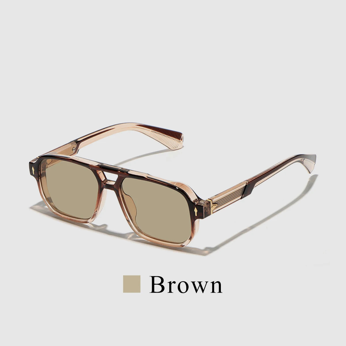 Retro 2026 Transparent Frame Sunglasses for Men and Women luxury brand designer UV400 Protection, Stylish for Driving & Outdoors