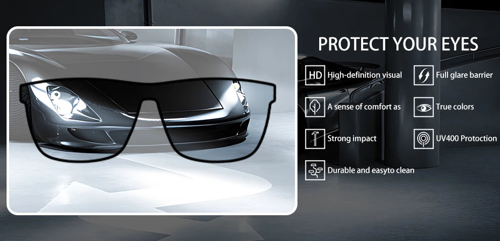 Fashion High Quality Brand New Polarized UV400 Sunglasses Men Women‘s Square Matte Frame Glasses