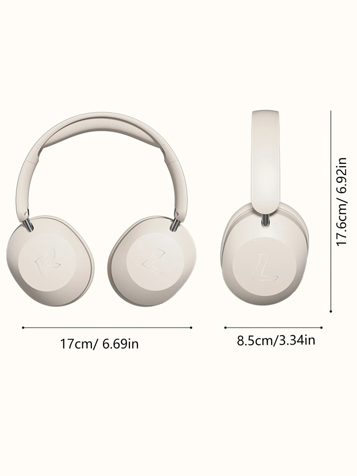 Casque Bluetooth supra-auriculaire, appels sans fil de haute qualité, longue autonomie pour le sport, le gaming et l'écoute de musique