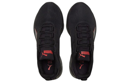 Chaussures de sport décontractées Puma Disperse Xt, en tissu synthétique et en maille, confortables, souples, à tige basse, style lifestyle, noir, gris, rouge, 193728-12