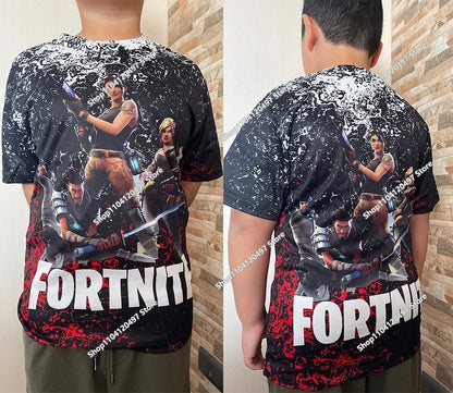 Children's Clothing Autumn Pullover T-shirt Hoodie New Fortnite Kids' Casual Wear Comfortable Streetwear