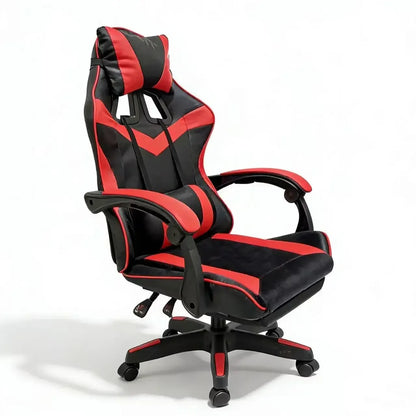 Chaise de bureau inclinable confortable pour longues heures, idéale pour le jeu et le travail, chaise de jeu ergonomique pour les sessions de streaming