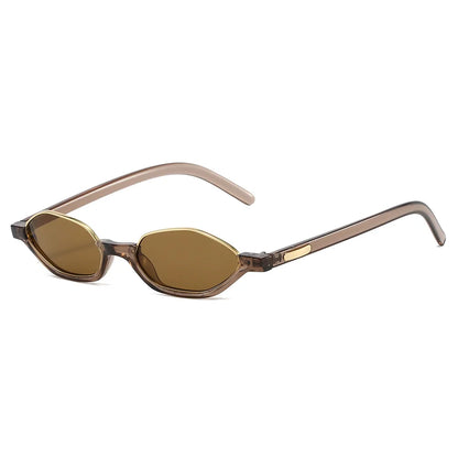 Half Frame Designer Small Sunglasses Women Cat Eye New Fashion Sun Shades UV400 Sun Glasses Brand