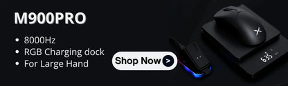 Delux M800mini vezeték nélküli gaming egér, 46g könnyű kivitel, PAW3395/PAW3311, 1KHz lekérdezési frekvencia kis és közepes kezű PC-játékosoknak