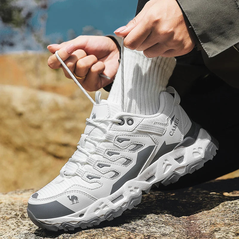 Zapatillas de senderismo para hombre y mujer, antideslizantes, para trekking, al aire libre, deportivas, de camping, entrenamiento, footing, transpirables, de escalada y de montaña.