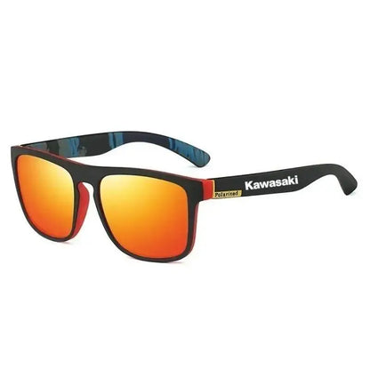 Kawasaki Polarized Sunglasses Men Women High-End Fashion Outdoor Fishing Retro Designer Sun Glasses UV400 Eyewear