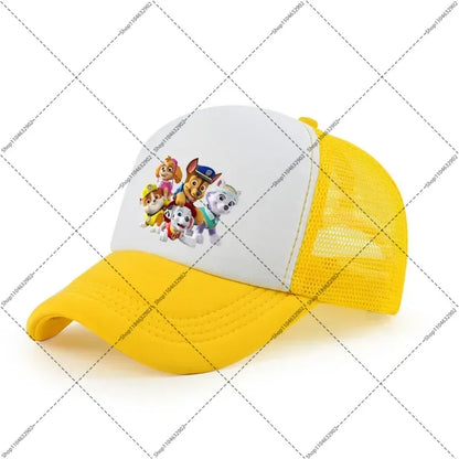Paw Patrol Baseball Cap Skye Chase Cartoon Anime Pattern Printed Hat Unisex Caps Summer Fashion Sun Hats Birthday Party Gifts