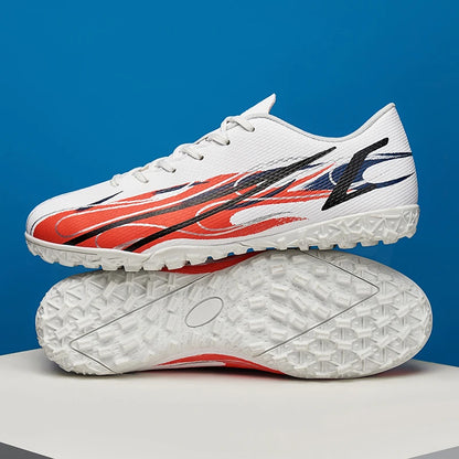 Chaussures de football grande taille 46 47 pour hommes, entraînement, matchs sportifs, gazon artificiel, crampons TF, chaussures transfrontalières, chaussures pour hommes