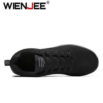 Strick-Laufschuhe für Herren und Damen, lässige Sneaker, atmungsaktive Sportschuhe für Lauftraining, Fitnessstudio und Outdoor, leicht, Größe 38-47
