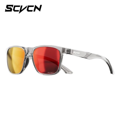 SCVCN Women's Sunglasses 2026 Polarized Men Camping Hiking Driving Glasses Sports UV400 Lenses Y2K Glasses Luxury Eyewear