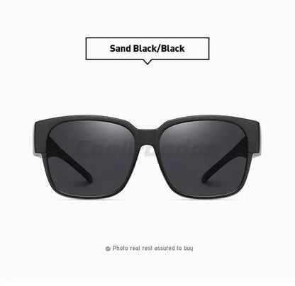 Fit Over myopia glasses cover Sunglasse Polarized Men Women UV400 Goggles Outdoor Travel Driving Anti-Glare Cover Sun Glasses