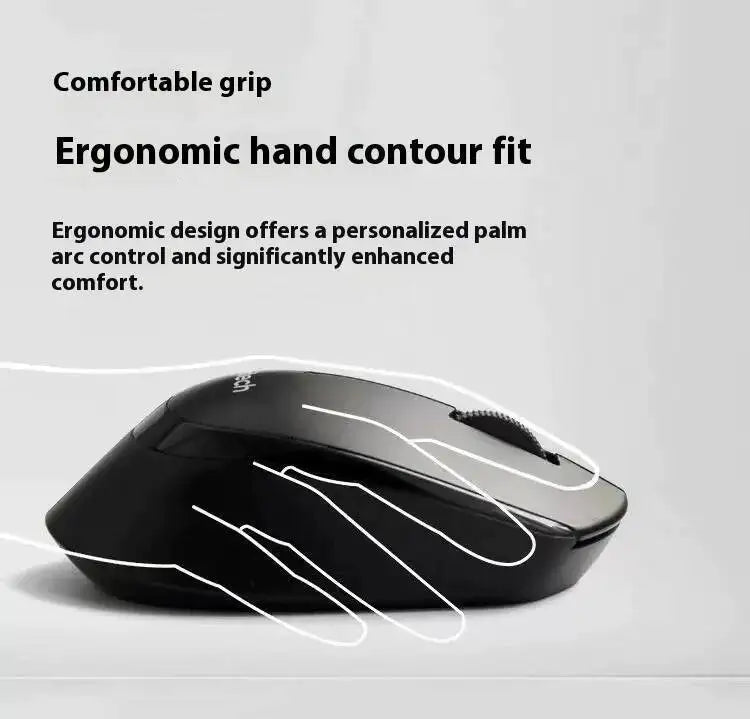 Logitech M330 Professional Office Mouse is compact, quiet, convenient to carry, comfortable to touch, and specifically designed1