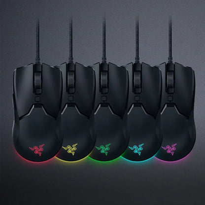 Razer NOVOROČNÍ DÁREK Thunder Snake Viper Mini počítačová e-sportovní kabelová herní myš pro notebook s RGB podsvícením, myš pro menší ruce