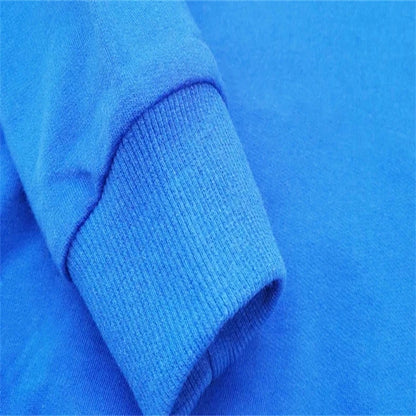 Kids Supersonic Clothing Jogging Blue Sweatshirt Top Coat+Pants Two-piece set Hoodie Boys Girls3-12Yrs Clothes Casual Sports Set