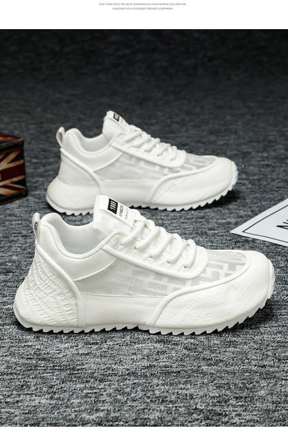 Brand protection 2026 new men's lightweight non-slip breathable wear-resistant running sports fashion versatile casual shoes