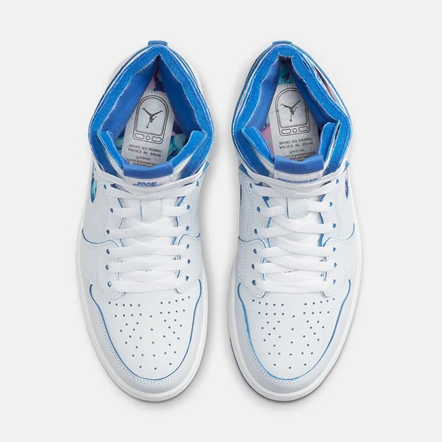 Aidot Nike naisten Air Jordan 1 Zoom -korkeavartiset tennarit DV5575-140