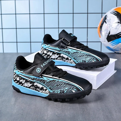 Chaussures de football pour hommes, légères, antidérapantes, crampons de football TF, chaussures de sport pour garçons, chaussures de terrain synthétique, chaussures de futsal pour l'extérieur, chaussures de sport.